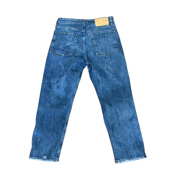 rag & bone Blue Distressed Skinny Jeans - Picture 7 of 15